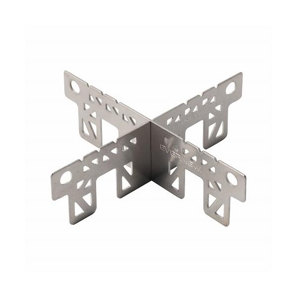 組んである部分を外せばコンパクトになるサイズ：9.6×2.8cm素材：チタニウム質量：16g※こちらの製品は「ゴトク」のみです。画像内のストーブ本体は別売りです。