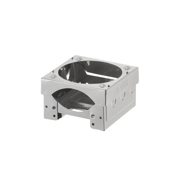 ポケットサイズのコンパクトコンロ耐久性の高いステンレス製燃料は別売の専用燃料（No.83010109）タブレット燃料をご使用ください。※付属はしていません別売専用燃料はコンロ内部に収納できます。総重量：（約）160gサイズ：（約）8.6×8...