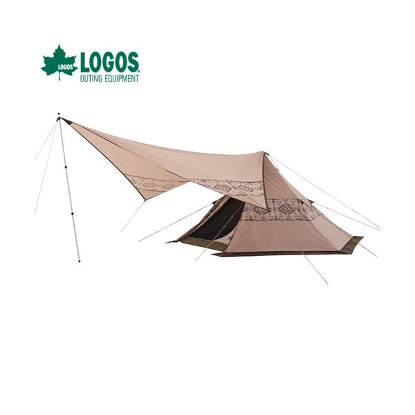 ロゴス LOGOS LAND Tepee 350+LOGOS ツーリングタープお買い得2点