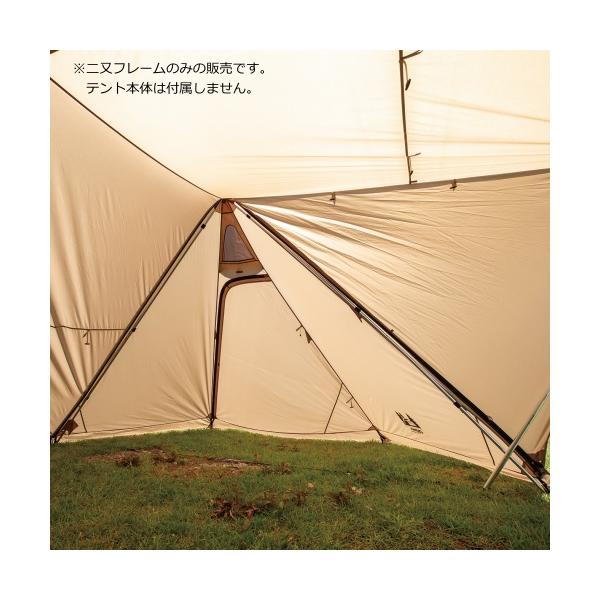 キャンパルジャパン Campal Japan 販売実績no 1 ツインピルツフォークl用 二又フレーム