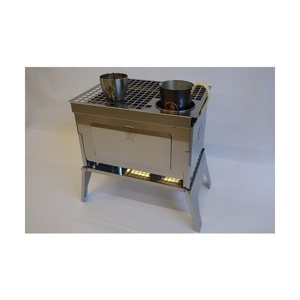 笑'ｓ 焚き火グリル『Ａ-４君』　グリルプレート付き ポータブル焚きグリル Amazon | 笑's・焚き火グリル A-4君 | 笑's (ショウズ