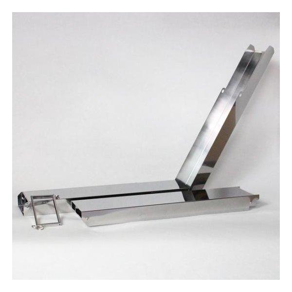 全長約３３００mmパタパタと8段に折りたためる焚き火の箱専用煙突です。※収納サイズは２０００、２５００と比べ１００mm長くなります。※使用にあたっては、付属の揺れ止めを装着し、ワイヤーか綿や麻のロープを使ってペグダウンしてください。（ロープ...