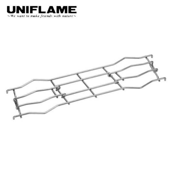 ユニフレーム(UNIFLAME) 薪グリルラージ ツインゴトク 焚き火台アクセサリー 682876 UNIFLAME（ユニフレーム） 薪グリルラージ ツインゴトク 五徳 焚き火台