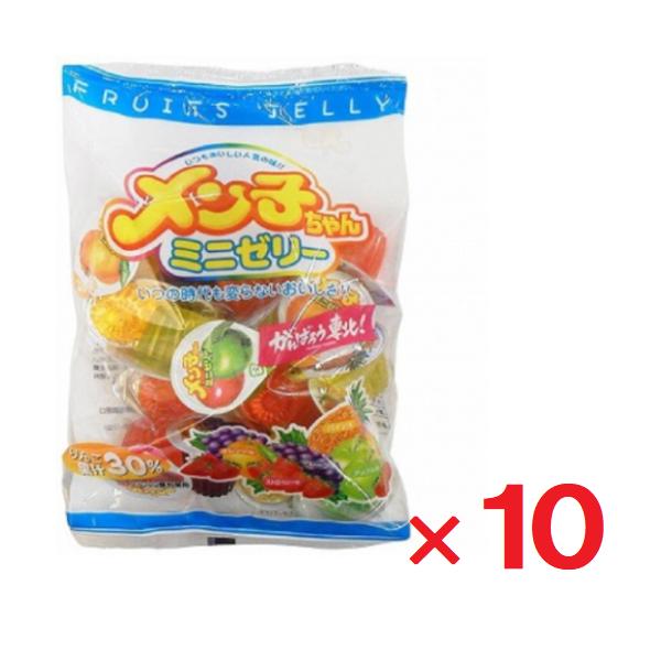 アキヤマ メン子ちゃんミニゼリー 16g×20個入 ×10袋 宮城 ソウルフード