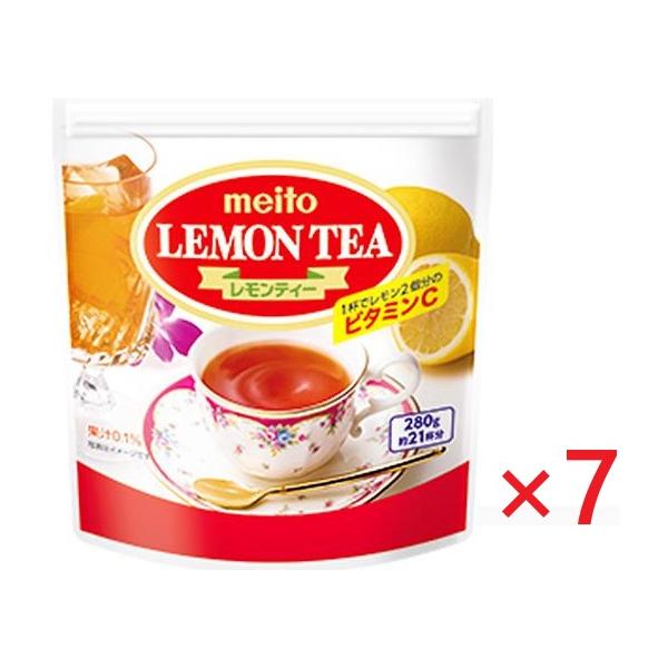 7個(1ケース)セットです。meito レモンティーは、香り高い紅茶とレモンの香りが広がる、本格派インスタントレモンティーです。いつでも手軽に、ゆとりの時間をお楽しみください。