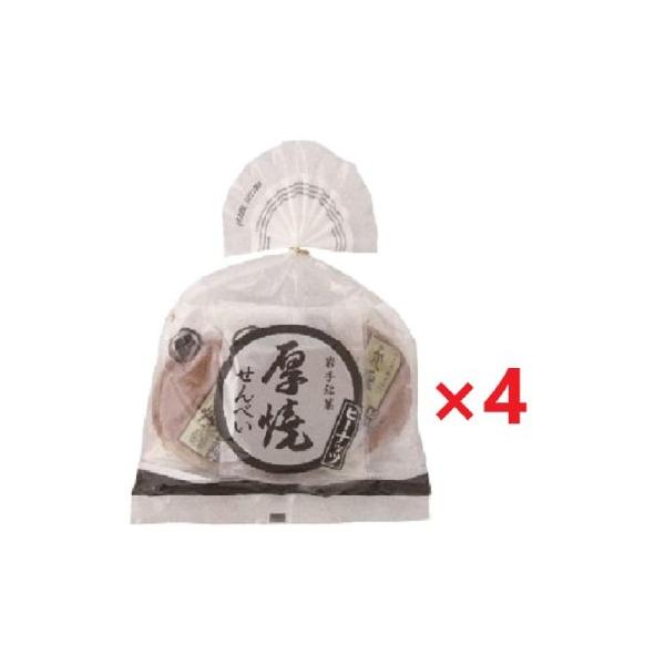 名代　厚焼きせんべい　6枚入×4袋　佐々木製菓