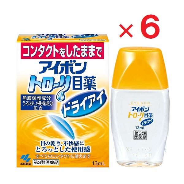 アイボン様 アイボン トローリ目薬 ドライアイ 13mL ×6 第3類医薬品 : ヘイセイ