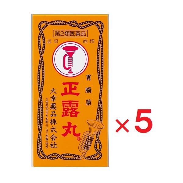 5個セットです。胃腸薬正露丸は、１００年以上前から、ご家族で使用されている常備薬です。生薬である主成分の日本薬局方（日局）木クレオソートは腸の正常な運動を止めることなく、腸内の水分バランスを調整し、おなかを正常な状態に戻します特に食あたり、...