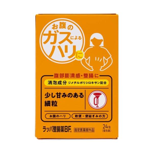 おなかの調子を整え、おなかの不快感からあなたを守ります。【特長】●消化管内にたまったガスの吸収と排出を促進します。　ジメチルポリシロキサンの消泡作用により、胃や腸管内で過剰にたまったガスの吸収と排出を促進します。●3種類の乳酸菌が優れた整腸...