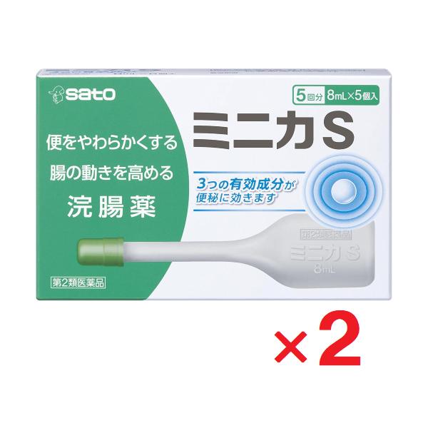 2個セットです。●クエン酸ナトリウム水和物の働きにより硬くなった便をやわらかくして，無理のない排便をうながします。●注入したあと，5〜30分ぐらいで便意をもよおします。●使いやすい長さのノズルですので，注入時に薬液がもれて手をよごすことがあ...