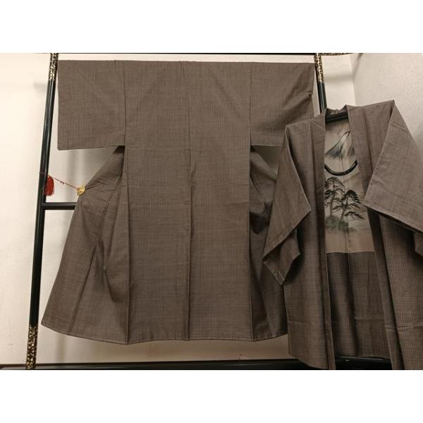 平和屋着物○男性 男柄の最高峰 西郷柄 西郷絣 本場大島紬