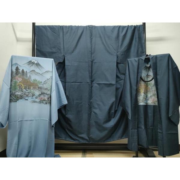 本場大島紬　男物アンサンブル襦袢付き　未使用品 リユース】男物 本場大島紬 アンサンブル | リユース ▽ | HITOIKI