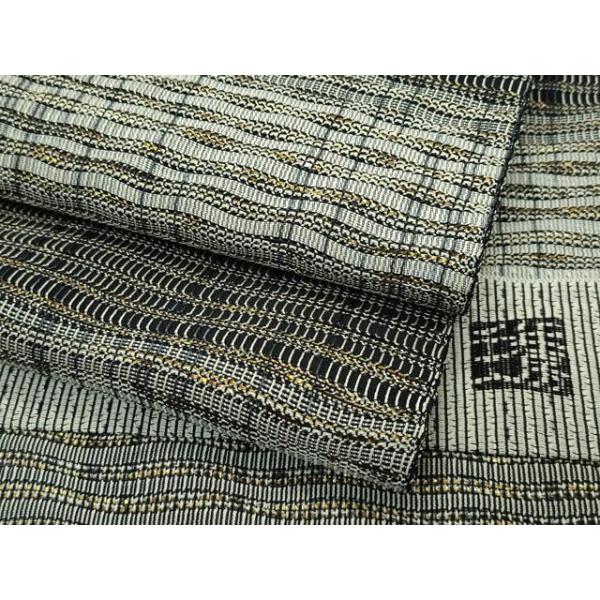 平和屋本店□極上 夏物 1897年創業 名門岡野 本場筑前博多織 千年工房