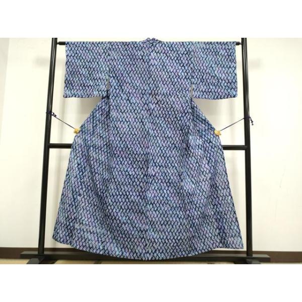 平和屋本店□極上 夏物 浴衣 有松鳴海絞り 霞文 綿 逸品 DZAA20278kh5  