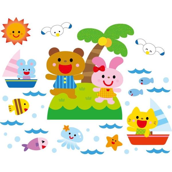 壁面飾り おさかないっぱい夏の海 A3 Buyee Servis Zakupok Tretim Licom Buyee Pokupajte Iz Yaponii