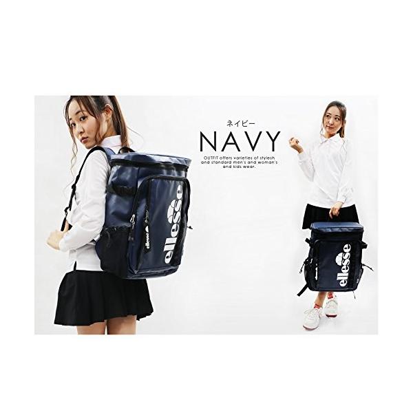 メンズ 撥水 エレッセ 撥水 リュック Ellesse デイパック メンズバッグ エレッセ エレッセ 大容量 碧洋商店 防水 バックパック レディース ネイビー