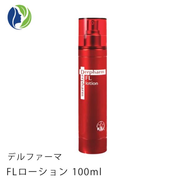 【リニューアル】化粧水 デルファーマ FLローション 100ml　ジェル状化粧水 保湿 フラーレン配合