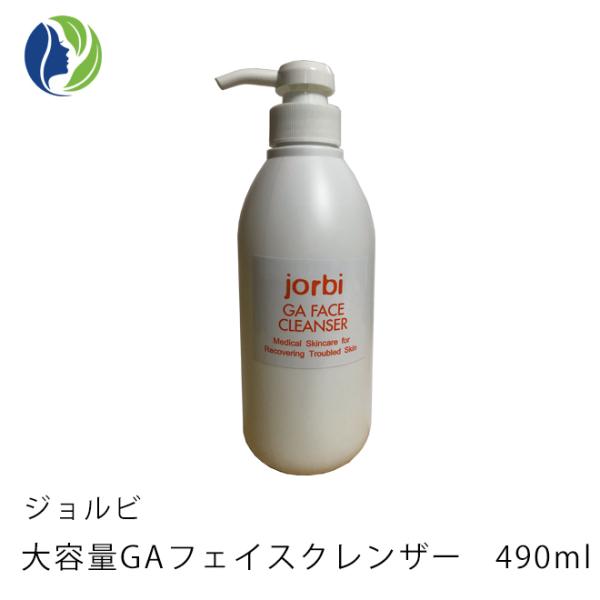 洗顔料 大容量 ジョルビ  ＧＡフェイスクレンザー 490ml 　ピーリング