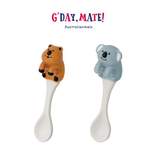 イギリス　ヴィンテージ　スプーン　六本木　犬　コアラ イギリス ヴィンテージ スプーン 六本木 犬 コアラ