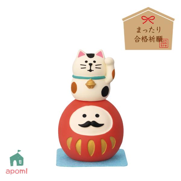 DECOLE（デコレ） コンコンブル | まったり合格祈願 猫のせだるま赤