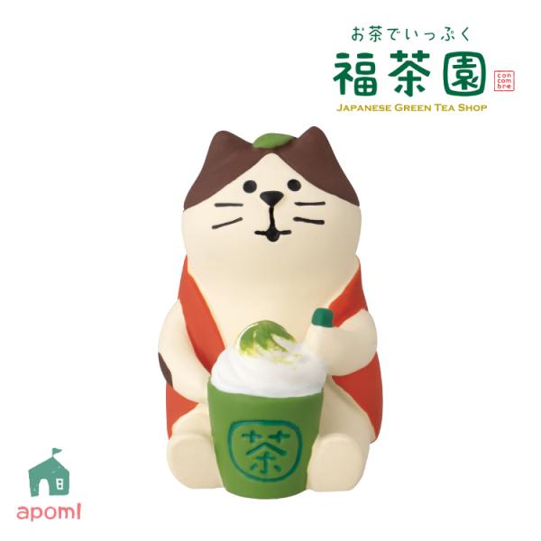 DECOLE（デコレ） コンコンブル / 抹茶ラテ猫 / お茶でいっぷく 福茶園