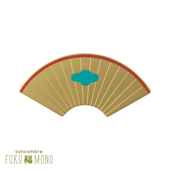 DECOLE（デコレ） コンコンブル 扇の台座 金 2025 FUKU福MONO 豆福