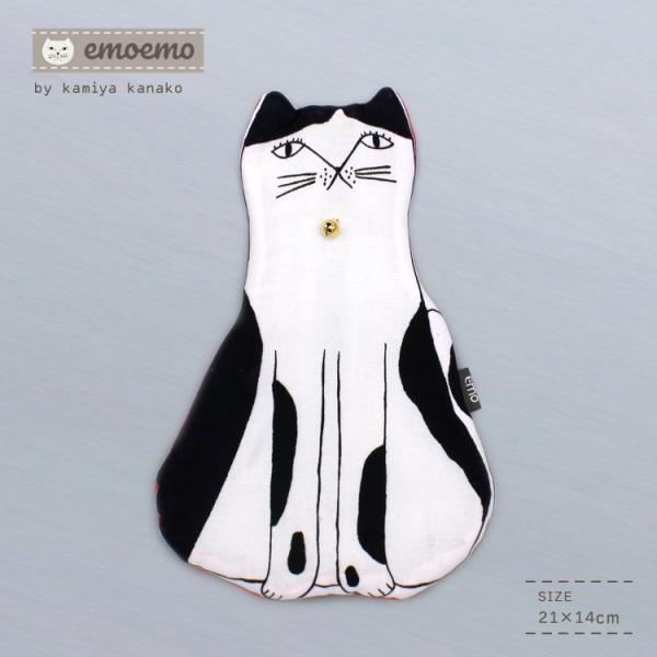 ポーチ 小物入れ / emoemo 猫ポーチ おすわり猫 神谷可奈子 ペンケース