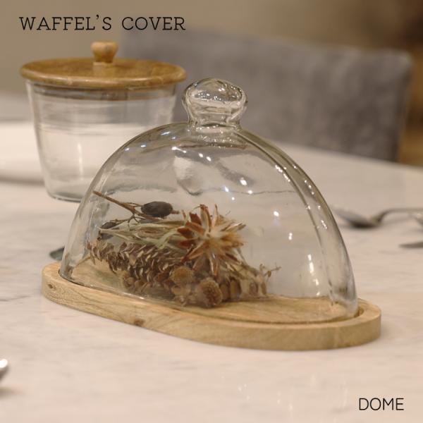 magnet フードカバー ガラス / WAFFEL'S COVER DOME magnet フードカバー ガラス / WAFFEL'S COVER DOME