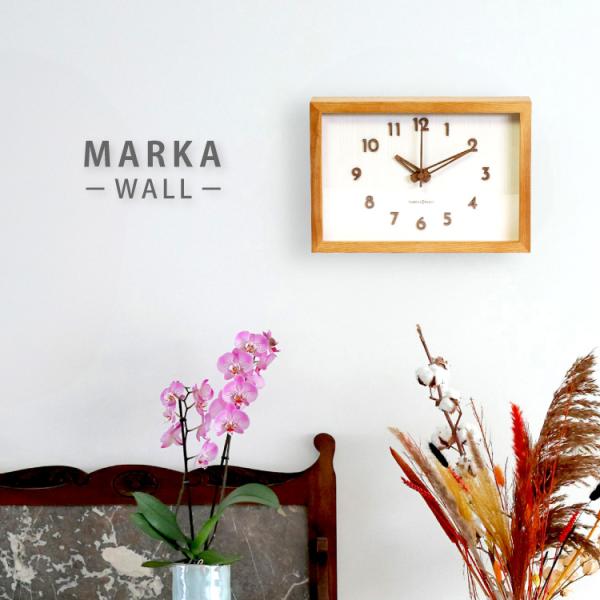 magnet 爆買 時計 壁掛け 静か MARKA WALL 25425 マルカウォール