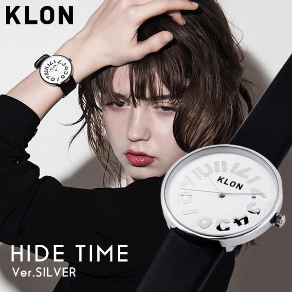 腕時計 Klon クローン Hide Time Black Ver Silver 40mm Tia Klon Hide 町の小さな雑貨屋さんアポン Apoml 通販 Yahoo ショッピング