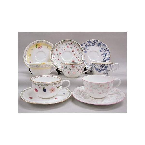 ノリタケ カップソーサー５客絵変り 超歓迎された 1302ast Fa