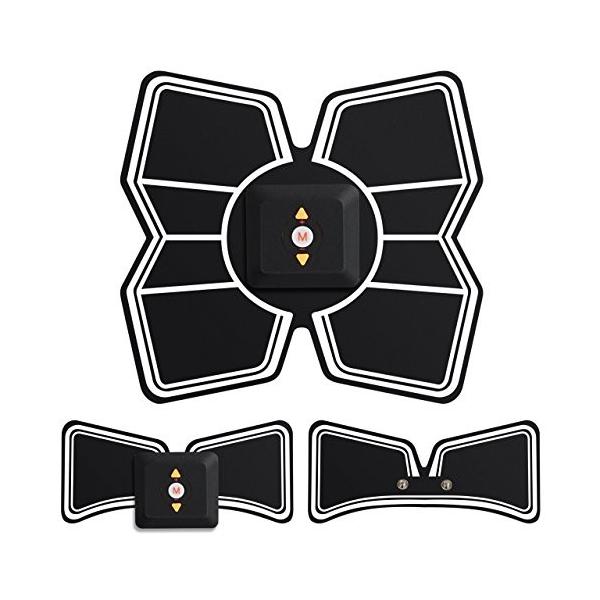 Slotre Ems 腹筋 メーカー公式 ベルト 充電式 お腹 セット 日本語説明書付き 最新版 9段階調節 腕 6モード