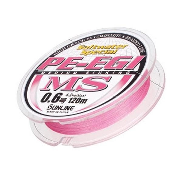 サンライン Sunline Peライン ソルトウォータースペシャル エギms 1m 0 8号 ショッキングピンク Pindo