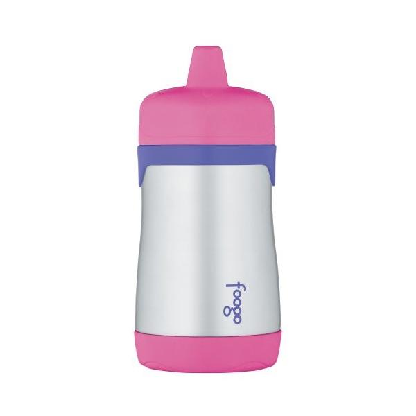 Thermos サーモス Foogoシリーズ 真空断熱ステンレスシッピーカップ 300ml パープル ピンク並行輸入品 Pindo