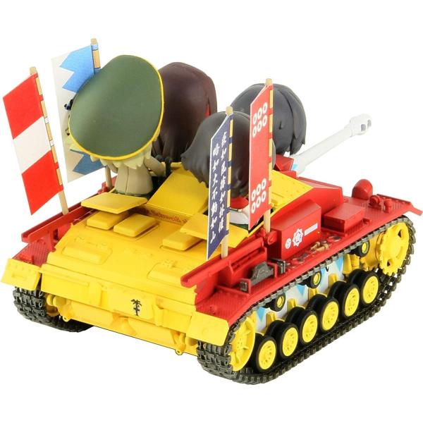 ぺあどっと ガールズamp パンツァー 3号突撃砲f型エンディングver 親善試合時 ノンスケール 新着セール Pd53 塗装済み完成品