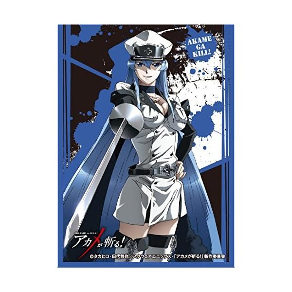 キャラクタースリーブ アカメが斬る 営業 エスデス En 084