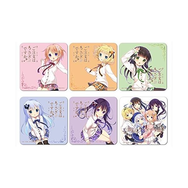 キャラマイラストコースター ご注文はうさぎですか キャラクターコースターセット Vejabeautyhouse Com