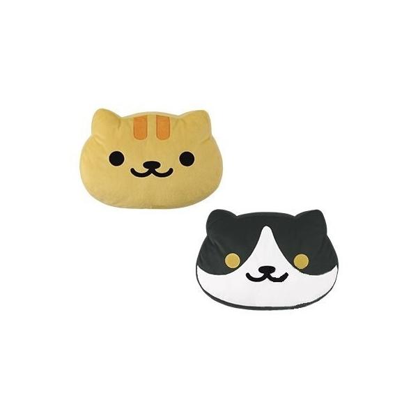 ねこあつめ でっかいころりんクッション 38ｃｍ Vol1 ちゃとらさん はちわれさん 2種