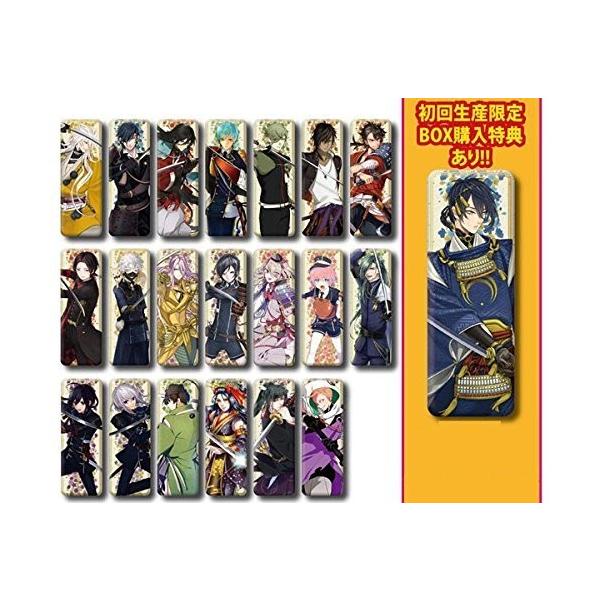 刀剣乱舞 Online スリムカンバッジコレクション 人気ブランド 個入りbox 初回生産限定box特典 三日月宗近 付