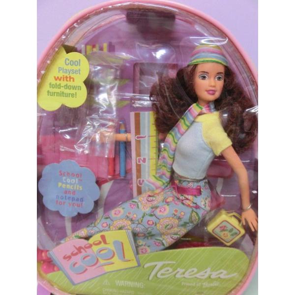 バービー 2体セット テレサ 格安 価格でご提供いたします 友達 人形 メイク 小物 文房具 Mattel セット バッグ リュック ファンシー Doll Barbie