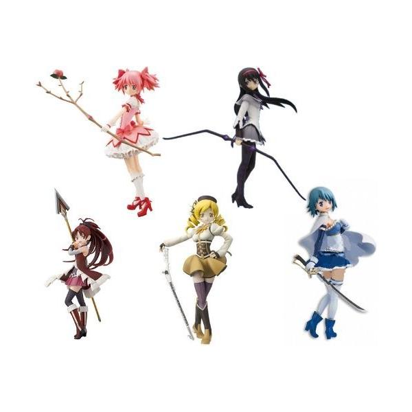 魔法少女まどかマギカ Sqフィギュア 5種セット 鹿目まどか 巴マミ 美樹さやか