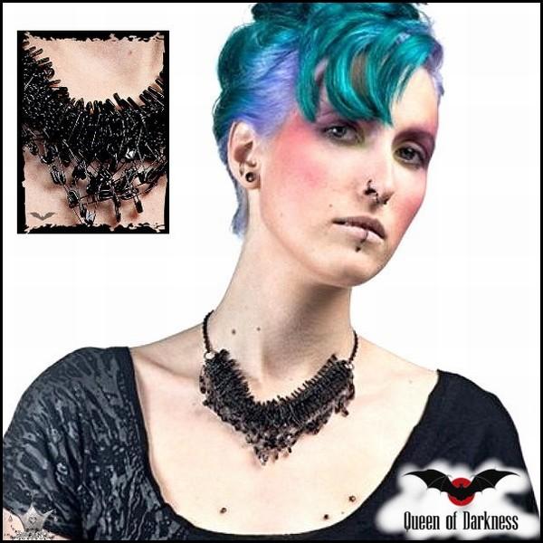 廃盤 パンク チェーン 安全ピン狂想ネックレス アクセサリー Rfo112 Rfo112 Hello Import 通販 Yahoo ショッピング