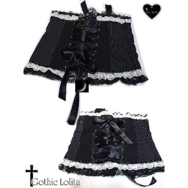 コルセット 服 の 上 ファッション