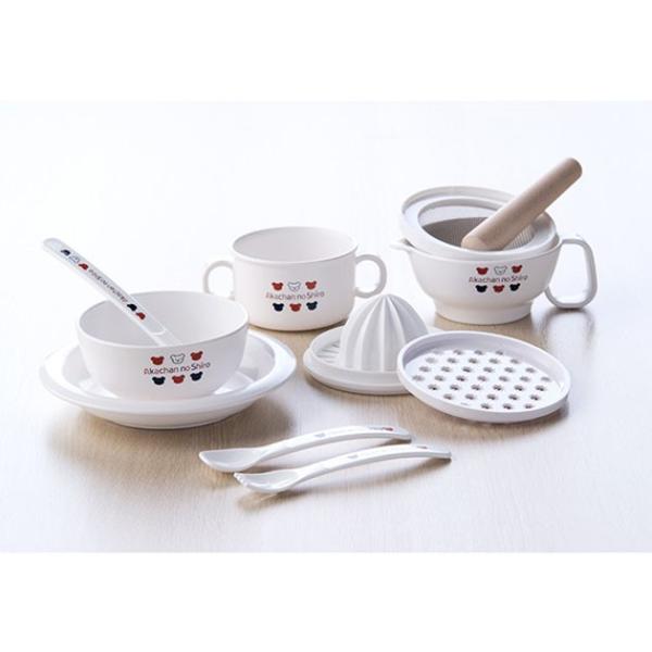 ベビー食器 赤ちゃんの城 食器セット トリコロール Hello赤ちゃんstore Yahoo 店 通販 Yahoo ショッピング