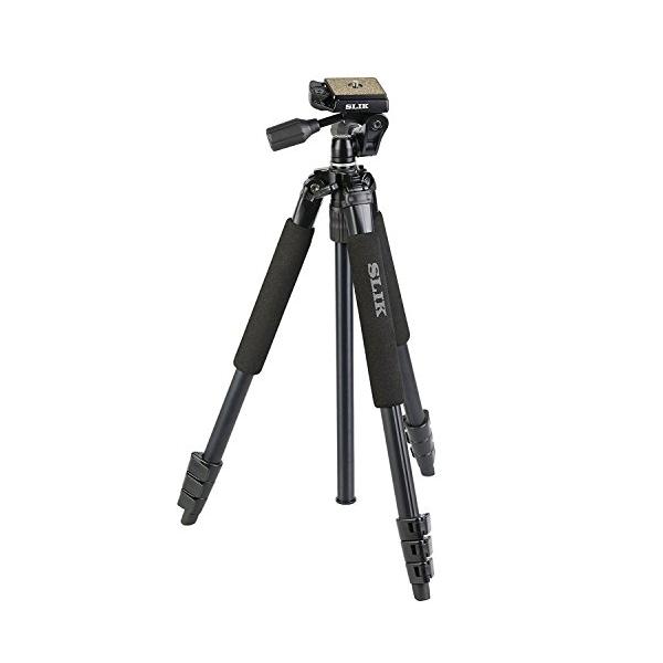 SLIK 三脚 スプリント PRO II 3WAY BK N 4段 旅行用三脚 106518