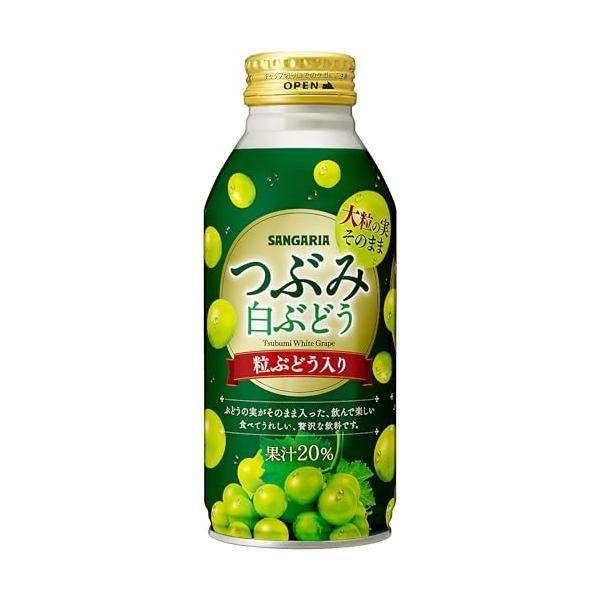 他サイト： サンガリア つぶみ白ぶどう 380g ×24本の商品画像