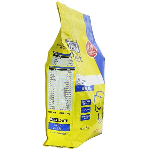 ドクターズダイエット Dr S Diet 療法食 犬用シニア 1 8kg Khabarbani Com