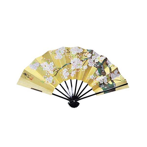 京扇子 手描き両面飾り扇子 桜 紅葉 扇子立付 箱入 Nhanphucjsc Vn