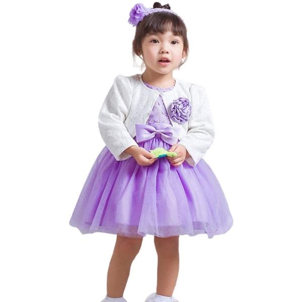 ボレロ ヘアーバンドセット Iikuru ベビー ドレス フォーマル 結婚式 赤ちゃん セレモニー ドレス 女の子 ベビードレス お宮参り Andwaffles Com