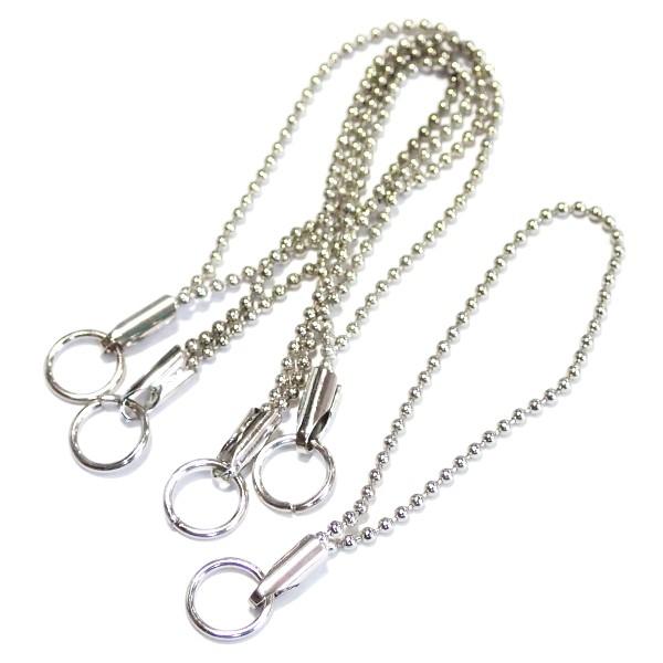 1918 ストラップ 根付 ボールチェーン 丸カン付き 銀色 ５０mm前後 ５本 １セット 1918 Hello Space Beads Land 通販 Yahoo ショッピング